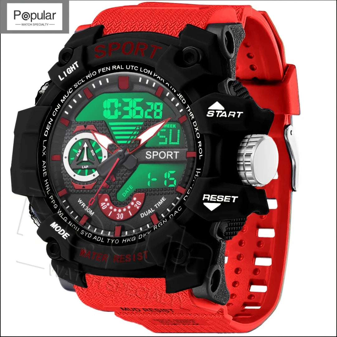 Fashion Sport Watches Men Shock Resistant