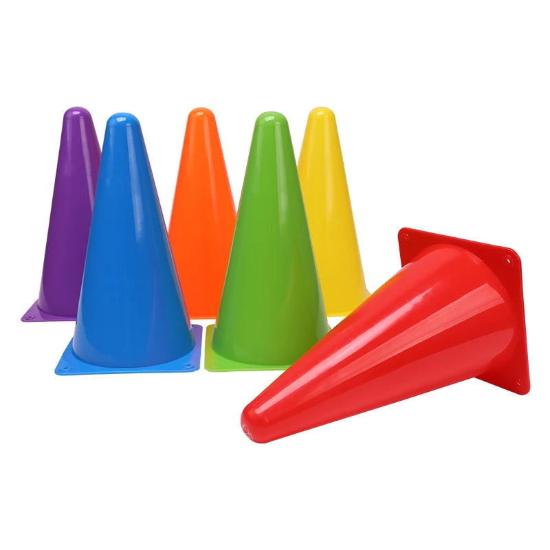 12PCS  Training Marker Equipment Agility Cones