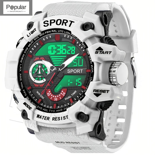 Fashion Sport Watches Men Shock Resistant
