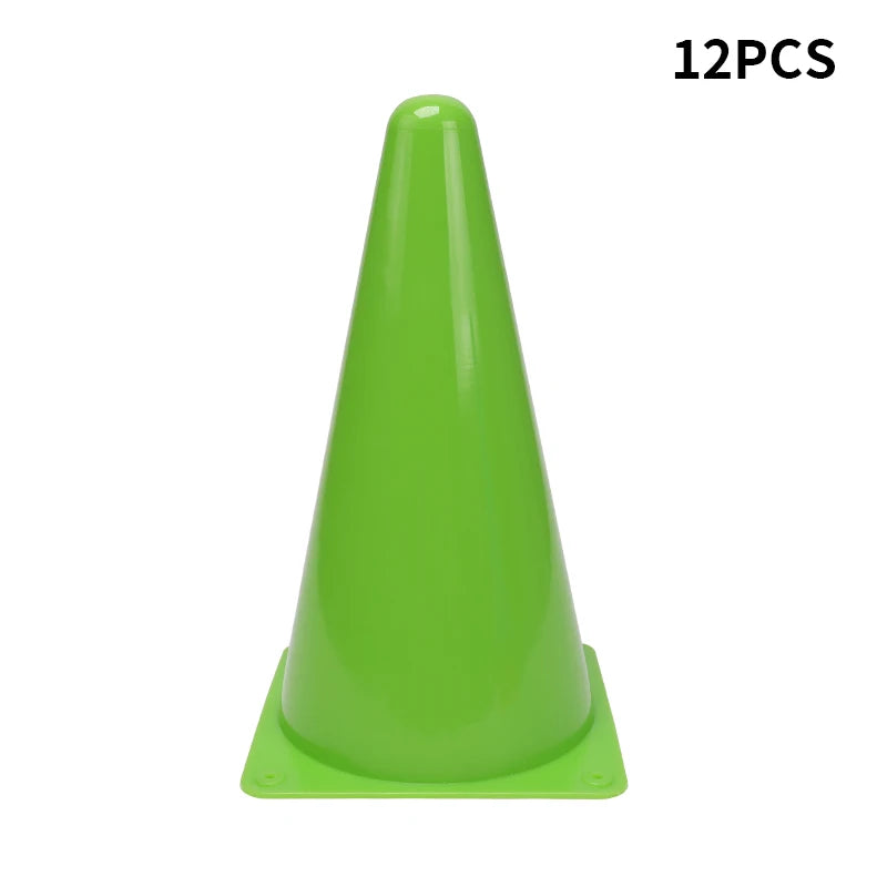 12PCS  Training Marker Equipment Agility Cones
