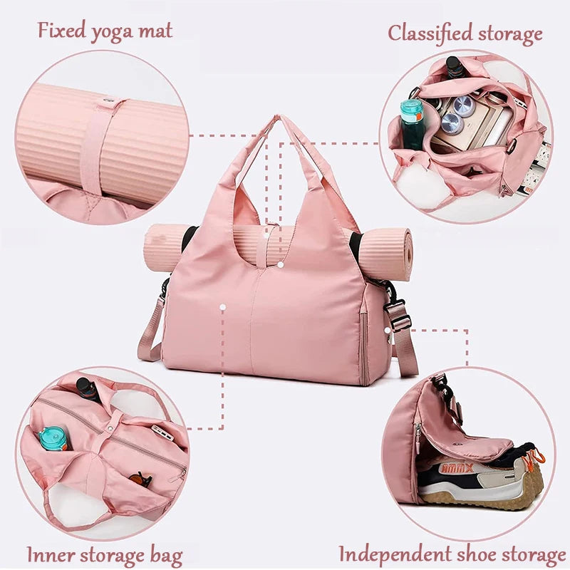 Sport Gym Bag Women Outdoor Waterproof