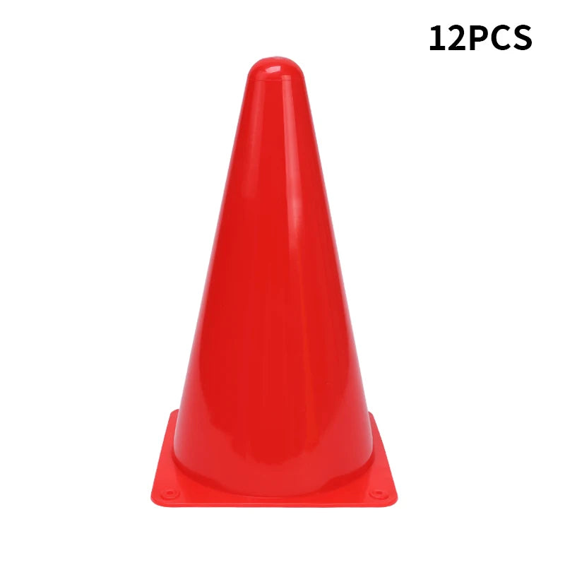 12PCS  Training Marker Equipment Agility Cones