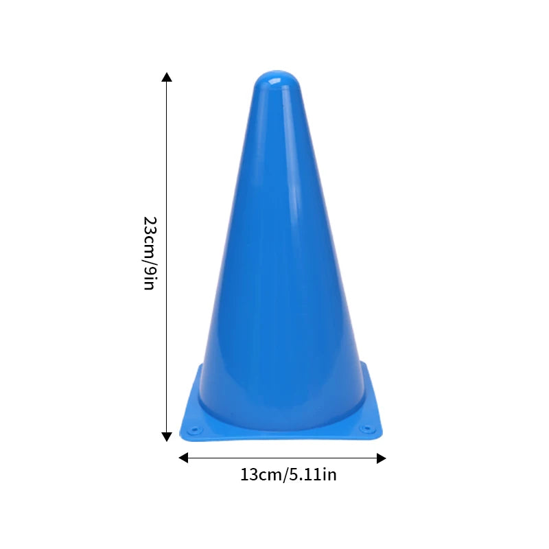 12PCS  Training Marker Equipment Agility Cones
