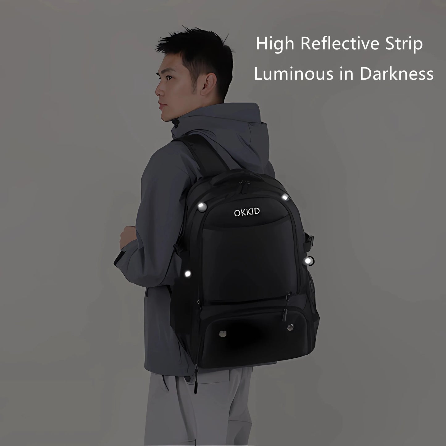 Backpack Large Sports Equipment Bag with Ball Holder & Shoe Compartment