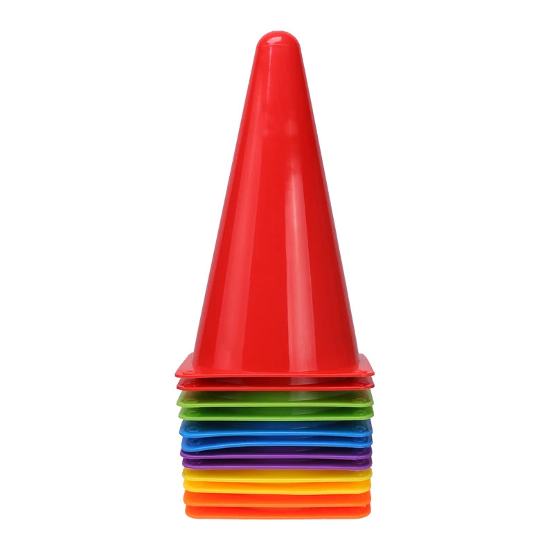 12PCS  Training Marker Equipment Agility Cones