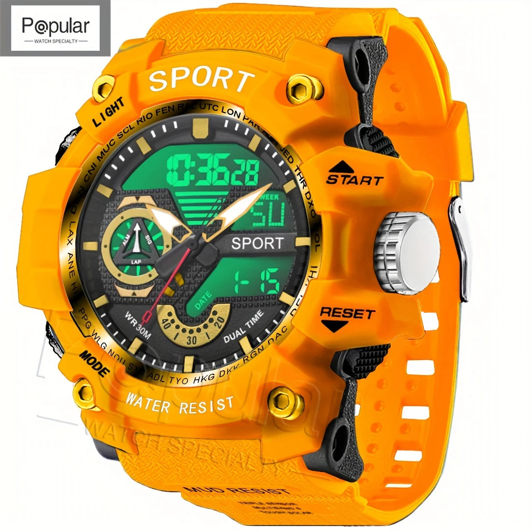 Fashion Sport Watches Men Shock Resistant