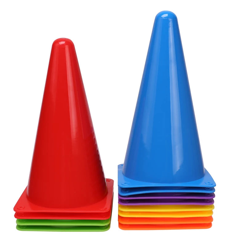 12PCS  Training Marker Equipment Agility Cones