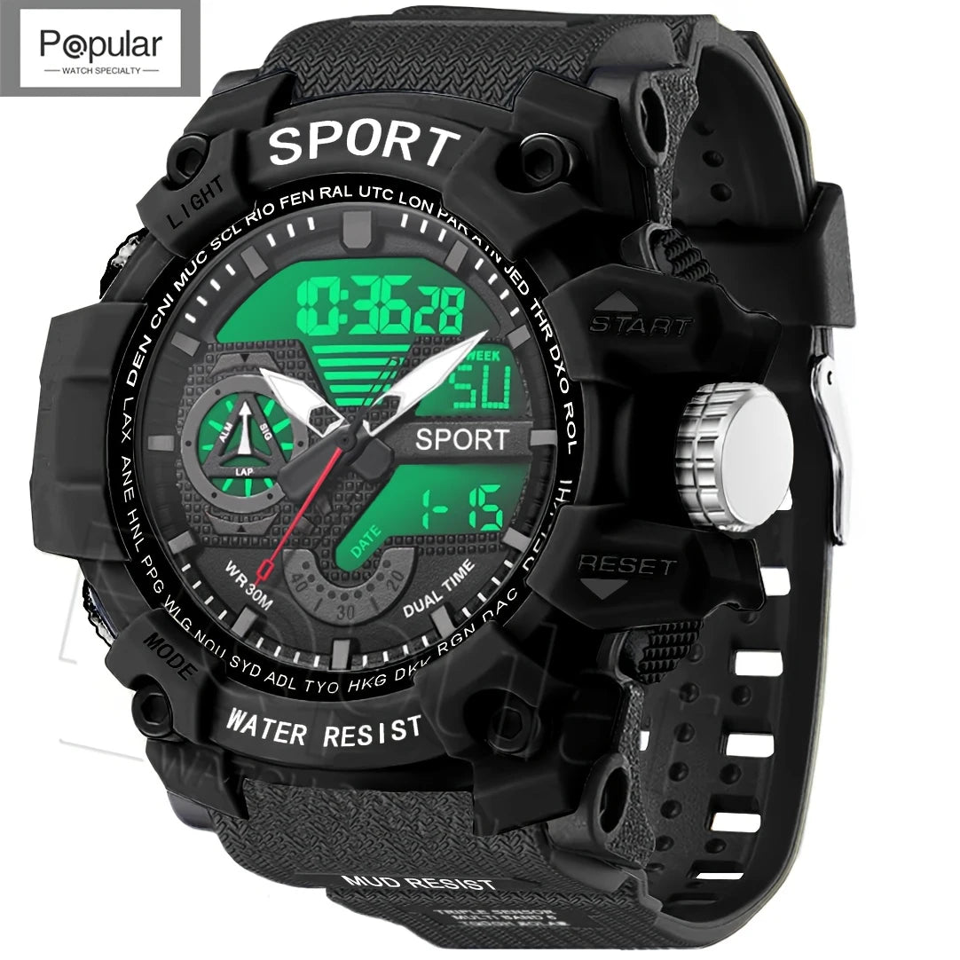 Fashion Sport Watches Men Shock Resistant