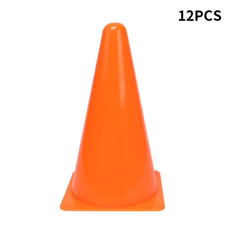 12PCS  Training Marker Equipment Agility Cones
