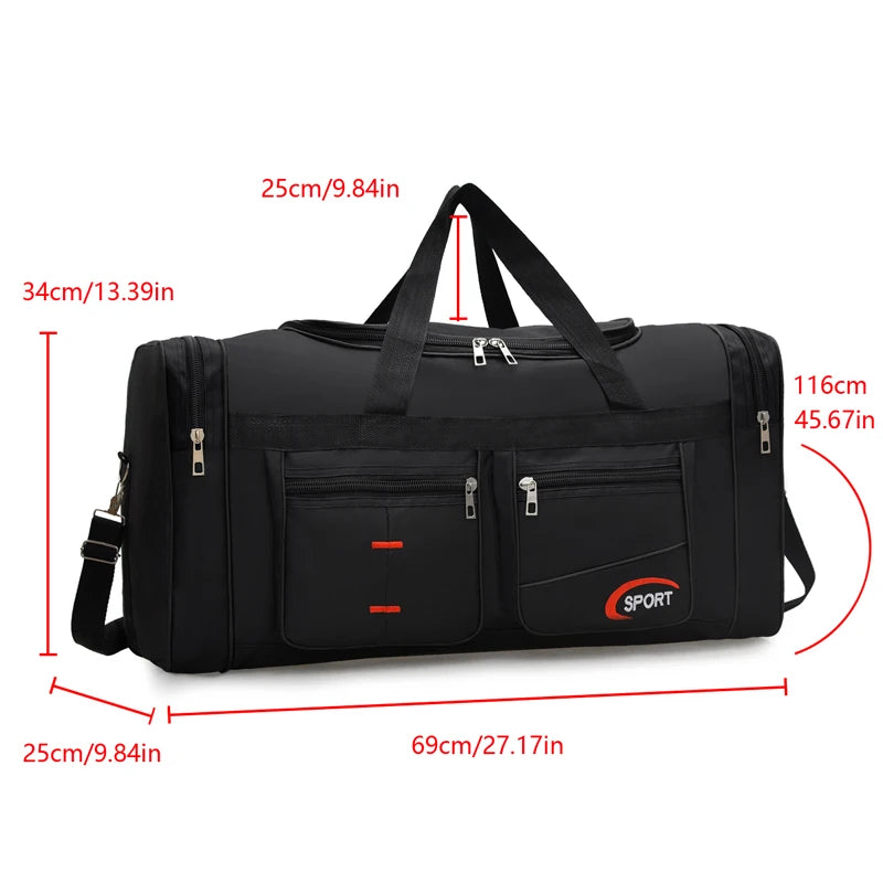 Sports travel handbag